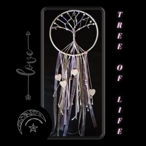 T0406 Wall Hanging Tree of Life Mauve