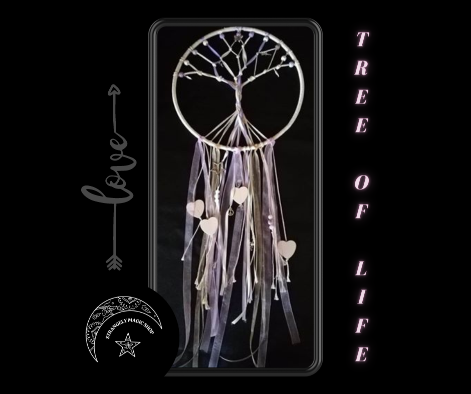 T0406 Wall Hanging Tree of Life Mauve
