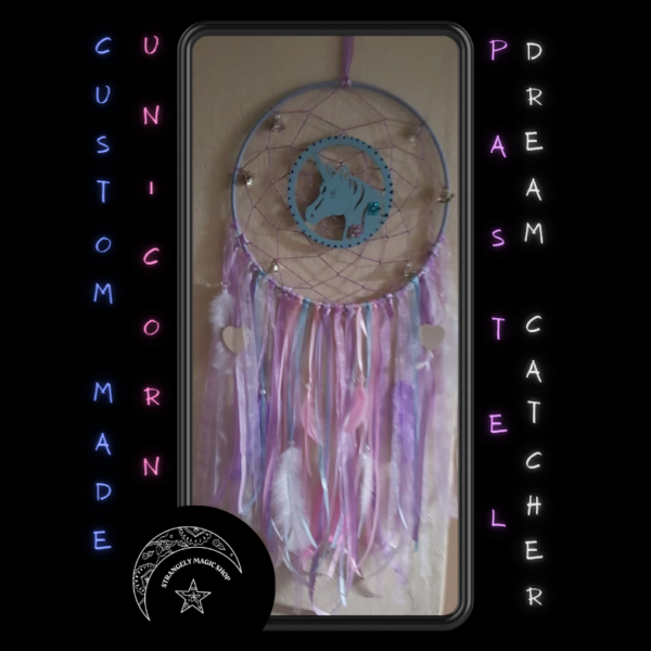 D0452 Dream Catcher Fantasy Unicorn Pastel