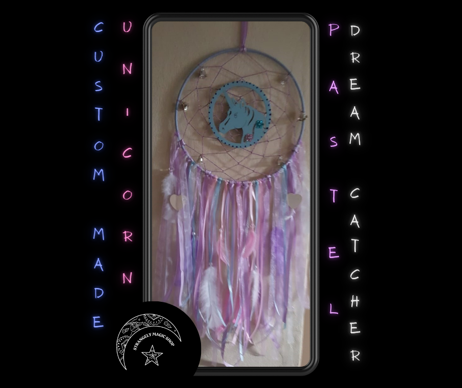 D0452 Dream Catcher Fantasy Unicorn Pastel