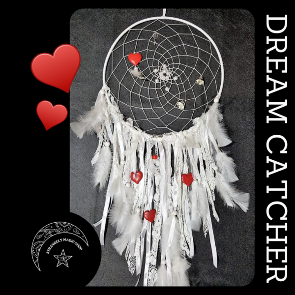 D0424 Dream Catcher White
