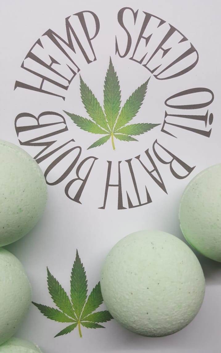 H1104 Fizzy Bath Ball Hemp - Image 6
