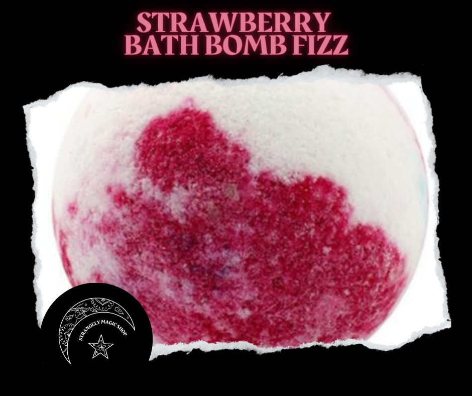 B1099 Fizzy Bath Ball Strawberry