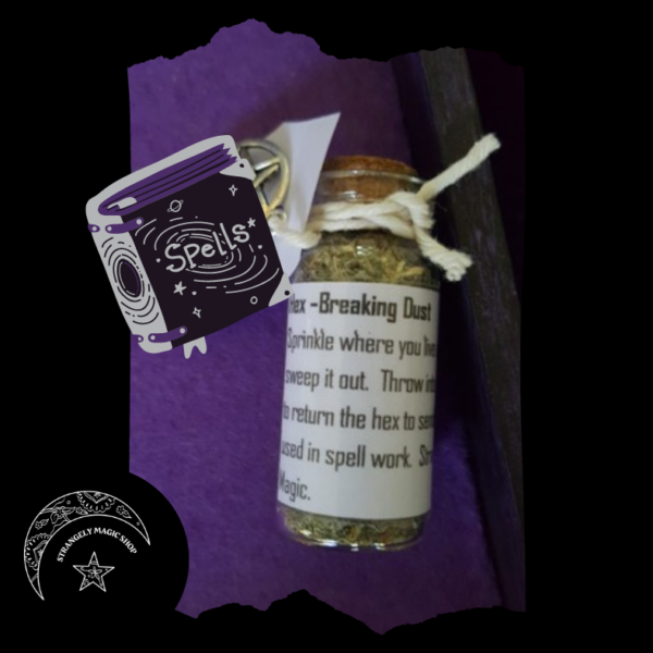H1238 Dust Magical Herbs ~ Hex Breaking