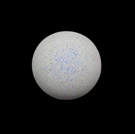 BB Bath Bombs Glitter Blue